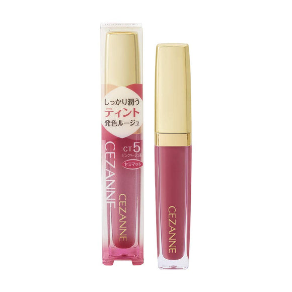 Cezanne Color Tint Lip CT5 Pink Beige Lipstick 4.1g