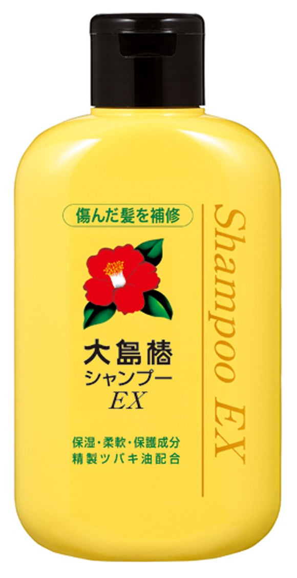 Oshima Tsubaki EX Shampoo 300mL (Contains firm and refined camellia) single item 300ml