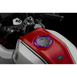 BIKERS (Bikers) Fuel Cap ring YZF-R25 MT-25 Aluminum shaving Purple BK-Y0432-PUR