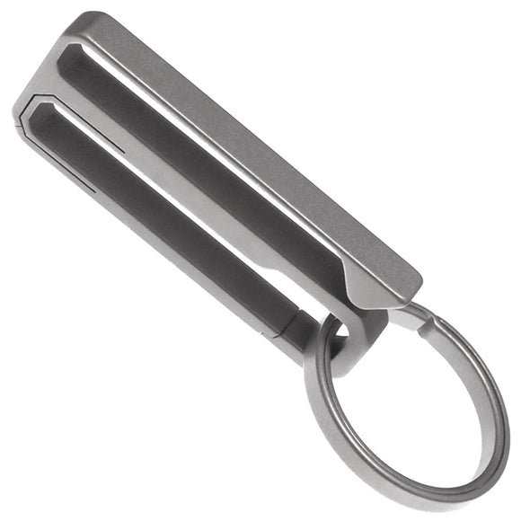 BeatonJapan Titanium Carabiner Key Holder, Belt Clip, Key Hook, Key Ring, Key Holder, Carabiner: Length 1.8 x Width 0.7 inches (45 x 17 mm), Key Ring, Diameter 1.0 inches (25 mm), Belt Hanging Type