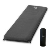 Hafaadai [ Brand] Air mat thick 8cm Inc. Mat Inflator Mat Camp Mat (Single, Black)