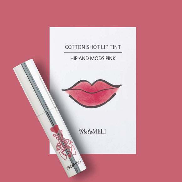 meloMELI cotton shot lip tint 201 lipstick mod pink 3g