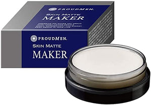 Proud Men Anti-shiny Men's Skin Mat Maker 20g (Grooming Citrus Fragrance) Solid Cream Men's with Stickiness on Smooth Skin with One Application