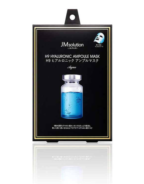 JMsolution H9 Hyaluronic Ampoule Mask Aqua 30g x 5 (boxed)