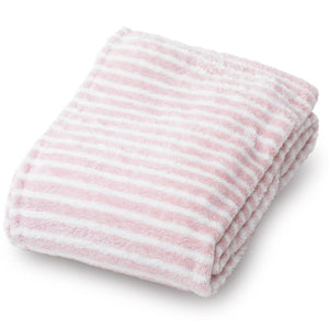 Iris Plaza Blanket Semi-Double Winter Pink Border Pattern Thin Warm Washable Antistatic Micro Mink Fur Cute 160 × 200cm