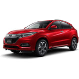 Honda with mini Jes New Late Vezel Plated Fog Lump Cover Besel Garnish Rim Ring Ring Protector Mall Ru (Carbon)