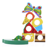 TM-AOM-0301 Picture Book Tsumiki Harapeko Diaper, Play Set, Wooden Building Blocks, Toy, Educational Toy