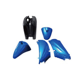 Bike Parts Center AF67 3106 Today Fi Genuine Exterior Set, 5-Piece Set, Black, Painted, Cowl, Honda Today Fi