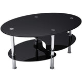 OSJ WF194118CAA Center Table, Fish Shape, Black, 31.5 x 18.9 x 16.9 inches (80 x 48 x 40.5 cm)