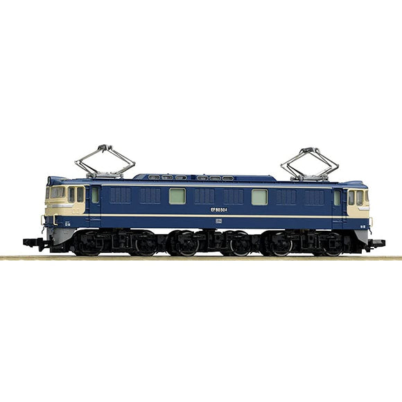 TOMIX N Gauge National Railway EF60 500 Type Electric Locomotive, Express Color, 7147 Railway Model, Electric Locomotive