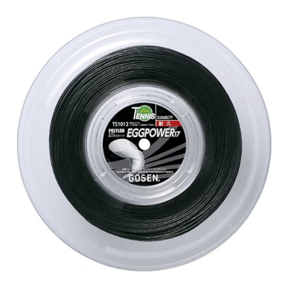 Gosen (Gosen) Hard tennis gut egg power 17 roll 200m/1.22 ~ 1.24mm TS1012