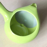 Tokoname Ware Teapot Without Lid, Light Green, 13.5 fl oz (400 ml)