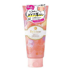 DET Clear Bright & Peel Hot Cleansing Gel Cream 200g (Made in Japan) Bergamot Orange Fragrance