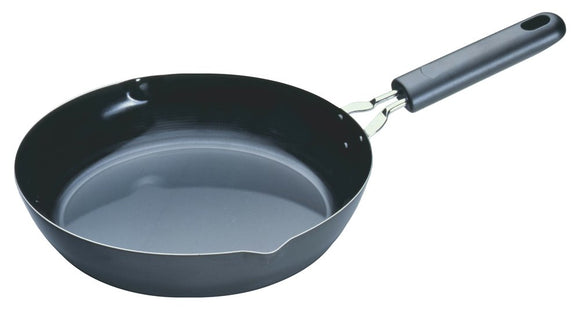 Shimomura Planning Tsubamesanjo 17719 Iron Frying Pan, 10.2 inches (26 cm), Induction Compatible, Thick Bottom Frying Pan
