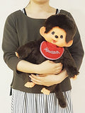 Sekigchi 226320 Monchichi Premium Standard Plush Toy, Large, Brown, Boys