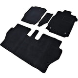 Fenice Car Mat, Floor Mat, Made in Japan (Daihatsu Wake / TOYOTA PIXIS MEGA) <WD> BLACK, ANTI-SLIP SHAPE, Non-Slip, Car Mat (Car Accessories SpecialTORE)