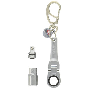 Tone G-043 Ratchet Glasses Keychain Set