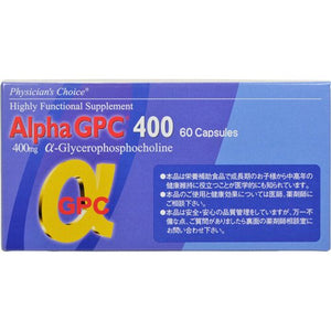 Alpha GPC400 60 Capsules