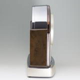 Seiko BY238B SEIKO Clock, Standard Radio Clock, Twin Pa, Dark Brown, Marble Pattern, Polished Finish