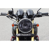 PMC (PMC) BRIGHTEC Head Lamp Series Multi-Reflector Headlight Round Type Inner Rim Headlight Compatible Type Smoke Black Lens 71-0099