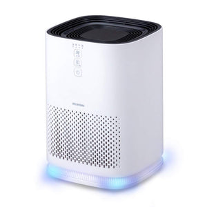 Iris Ohyama IAP-A25-W Air Purifier, 10 Tatami Mats, Deodorizing, Pollen, Collecting, Small, Quiet, Sleep Mode, Interior, Night Light Included