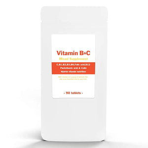 Vitamin B complex (B1 B2 niacin B6 B12 folic acid) phosphatidylcholine small easy to drink 90 tablets