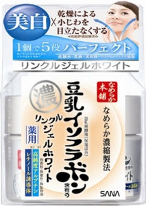 Nameraka Honpo Medicated Wrinkle Gel White 100g