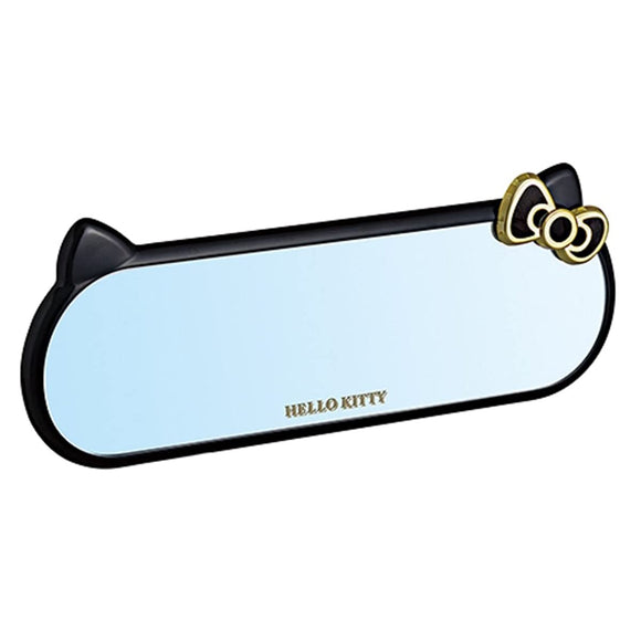 SEIWA KT501 CAR ACCESSORY, Room Mirror, Hello Kitty, B G Silver Mirror, 10.2 Inches (260 mm)