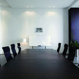 Seiko SQ433S Seiko Wall Clock, Table Clock, Multi-purpose, Radio Wave Digital, Calendar, Rokuday, Temperature and Humidity Display, Large, Silver, Metallic