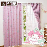 Sanrio SB-455 My Melody Grade 2 Blackout Thermal Insulated Curtains, Set of 2, Width 39.4 x Length 53.1 inches (100 x 135 cm)
