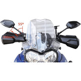 KIJIMA Bike Bike Part Mirror TECH07 Shaft type Mirror & LED turn signal left and right set sequential type carbon look 203-8076