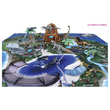 Takara Tomy Ania Jurassic World Large Dinosaur Kingdom Map Animal Dinosaurs Realistic Moving Figure Toy 3 Years Old Toy Safety Standard Passed ST Mark Certified ANIA TAKARA TOMY