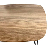 MISM Mini Rotable Wood -grain CHIC 60 × 45cm Dark brown