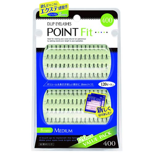 D.U.P Point Eyelash 400 8mm