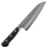 Yasuda Cutlery YS900 Gentoretsu Swedish Steel Santoku Knife, 7.1 inches (180 mm)