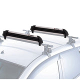 Carmate In926 Inno Ski/Snowboard Roof Carrier, Gravity Attachment, Black/Silver