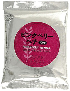 Japan Henna Pink Berry Treatment 100g