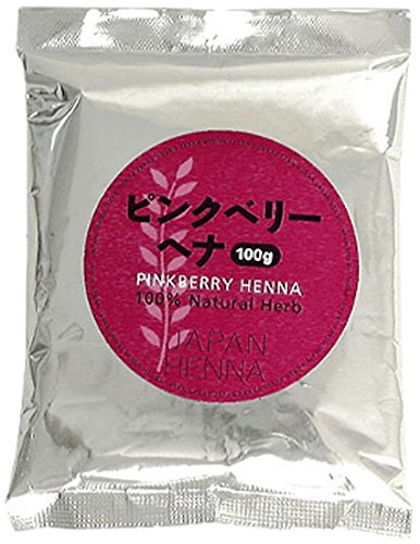 Japan Henna Pink Berry Treatment 100g
