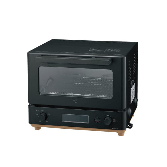 Zojirushi EQ-FA22-BA Mahobin Toaster Oven, STAN. 2-Slice Toaster, Size: Approx. 13.2 x 11.8 x 10.4 inches (33.5 x 30.0 x 26.5 cm), Black