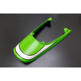 PMC Z900RS 189-1408 LONG TAIL COWL, ABS, 2.4 Inches (60 mm), Long, Painted, Lime Green