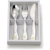 Narumi Crown Kids SK596-10 Shining Star Cutlery Set, Made in Japan