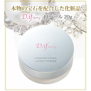 Cosmetics containing real gemstones! D.ifstory FL Veil Loose Powder 20g