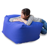 Iris Plaza Bead Cushion, 5 Colors, Made in Japan, Approx. 32.3 x 32.3 x 16.5 inches (82 x 82 x 42 cm), Square, Beans