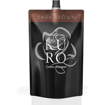 【新品】VALANROSE KURO Cream Shampoo 400g×3 Valanrose KURO Cream Shampoo 400g Hair Manicure for Gray Hair