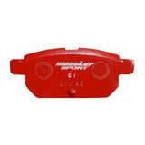 MONSTER SPORT 412140-7650M BRAKE PAD, Type-S1, Rear/Swift Sports [ZC33S/ZC32S], Swift