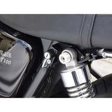 Baby Face 009-LCT02BKL TRIUMPH BONNEVILLE HELMET LOCK, LEFT BLACK