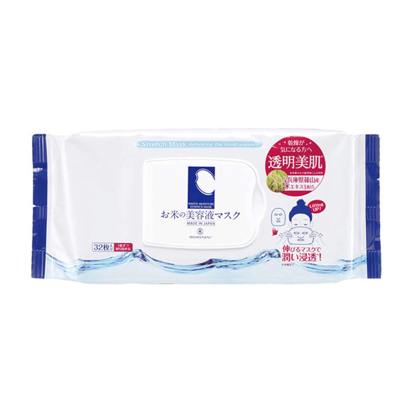 MOMOTANI Rice mask pack 32 sheets of rice essence mask alcohol-free fragrance-free non-colored weakly acidic rice
