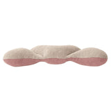 p!nto Float Posture Specialists Support Head Bone Directly for Skin-Bone Purpose, 6-in-1 Head Support Pillow (Smoke Beige x Moss Pink)