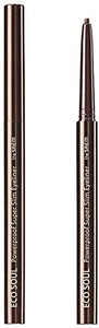 The SAEM Japan Official (the SAEM) Eco Soul Power Proof Super Slim Eyeliner BR05 Choco Brown 0.1g 0530