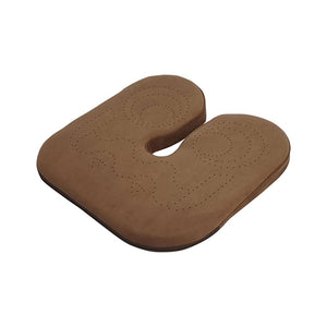 EXGEL Aulucomphi Yenza Premium Camel, Cushion, Hemorrhoid, Office, Tailbone Pain, Postpartum, U-Shape, Popular, Coccyx Won't Hurt Your Buttocks, Made in Japan, Chair Cushion